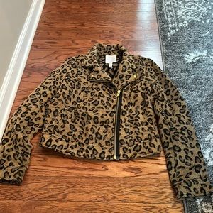 Leith leopard jacket